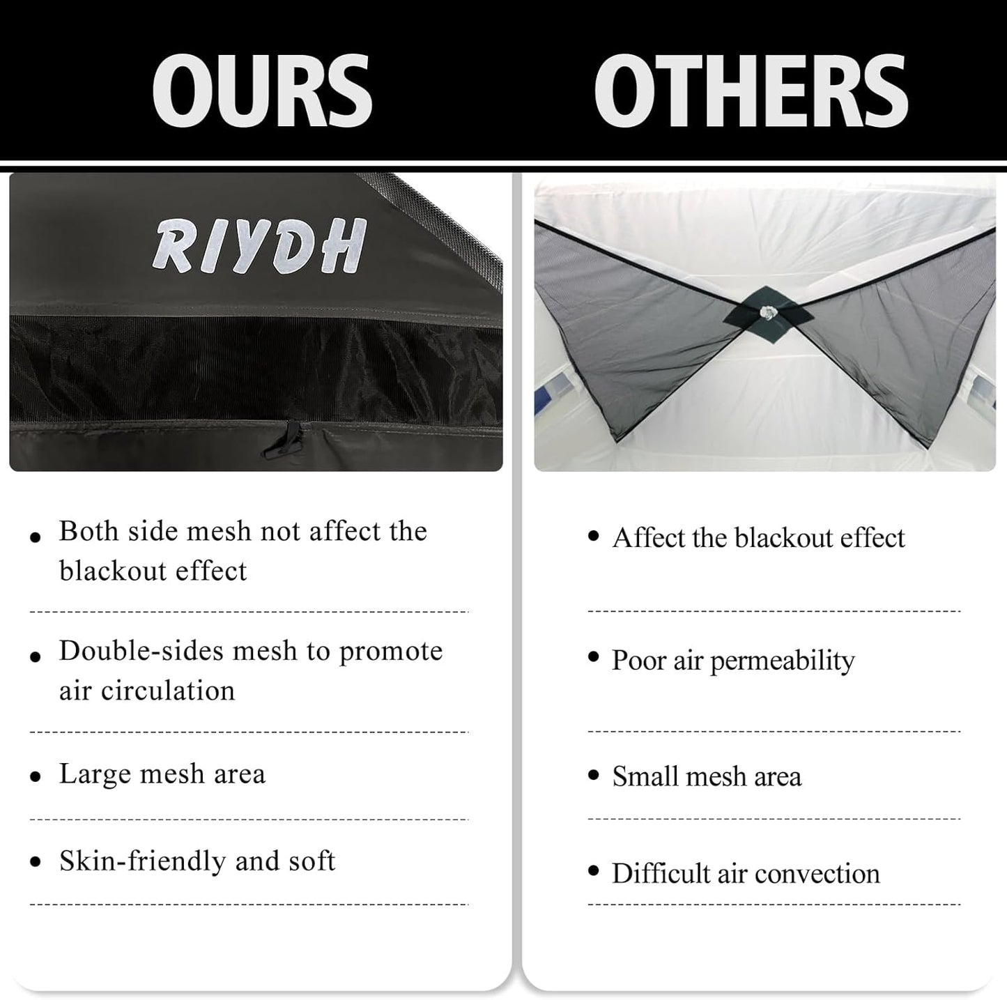 Bed Tent Bed Canopy Breathable 100% for Adult and Kids- Original Design Light Reduction 93% Sleeping Dream Tents Indoor Portable Big Space with String Light 3 Doors Twin Full Queen King Size